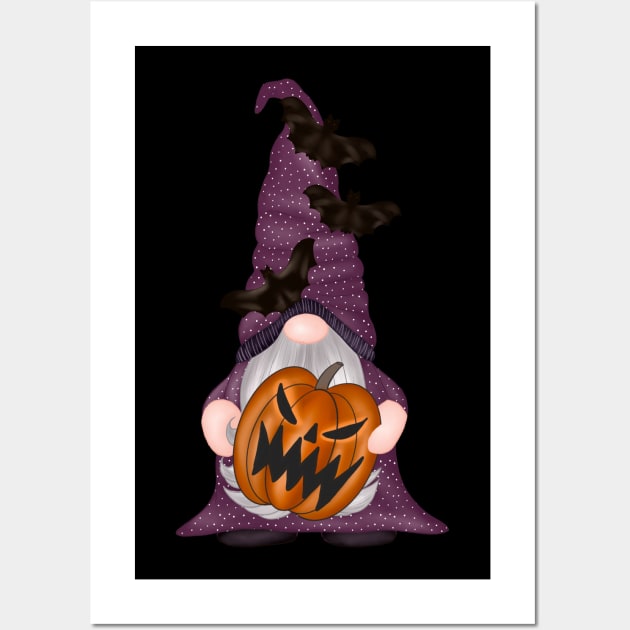 halloween gnome costume Wall Art by Babyborn